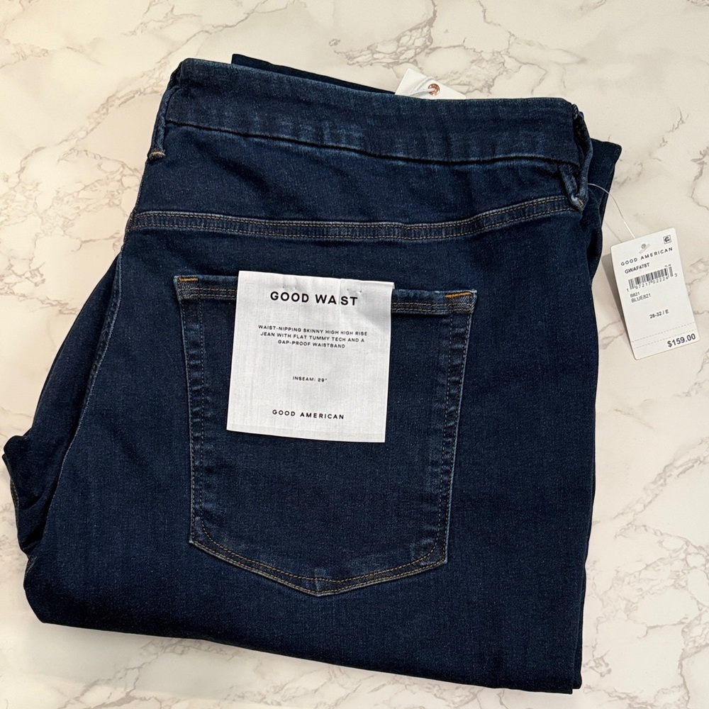 Good American Indigo Denim Jeans